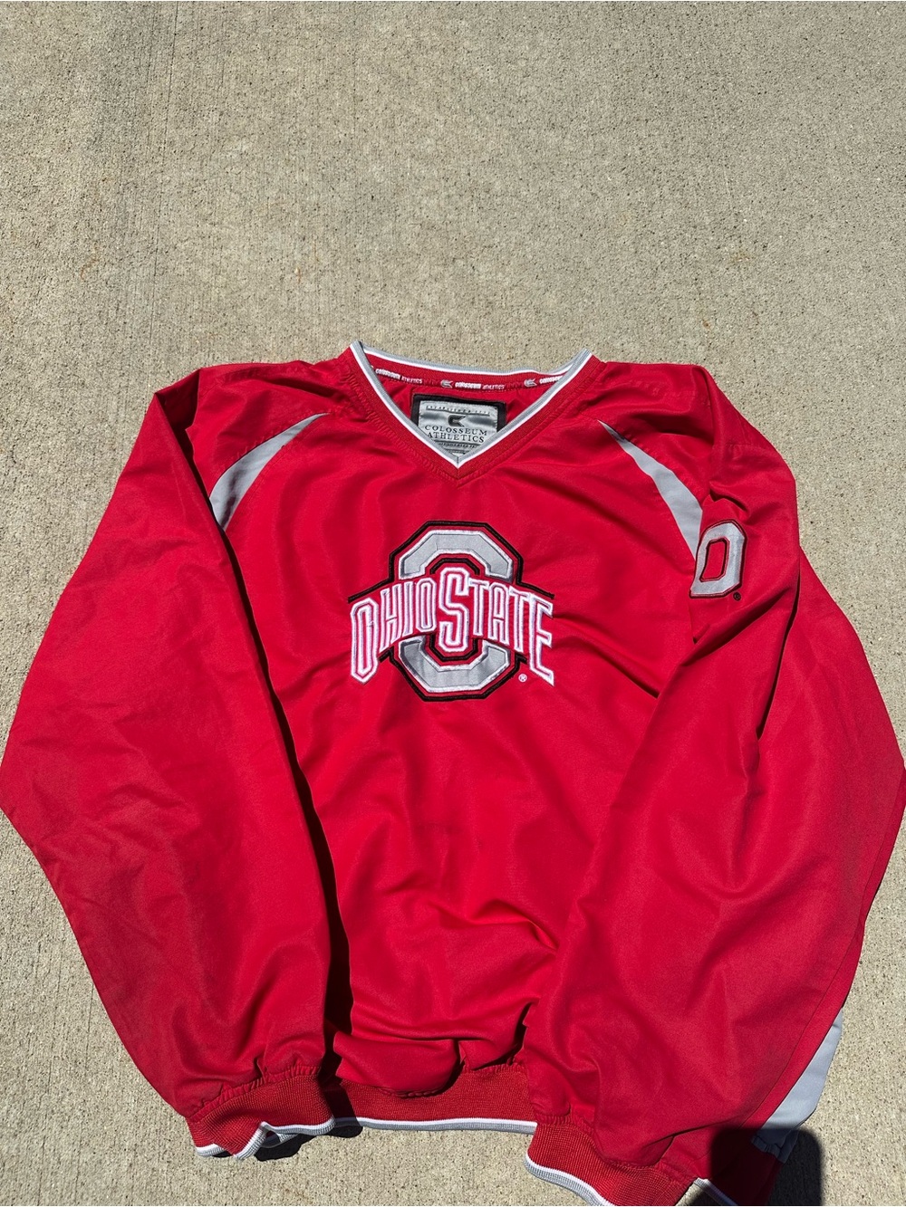 Ohio state Colosseum Athletics Red Athletic Jersey